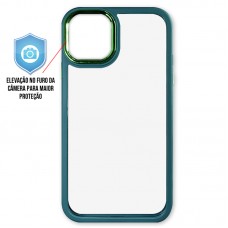 Capa iPhone 11 Pro Max - Clear Case Verde